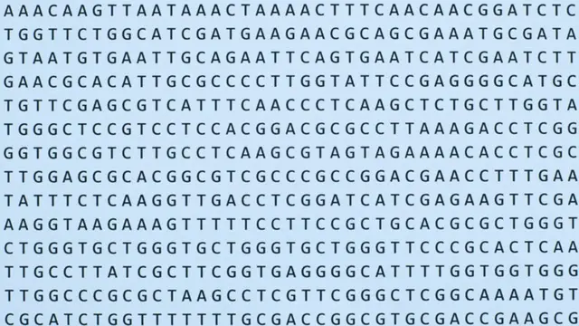 Secuencias de nucleótidos de ADN.