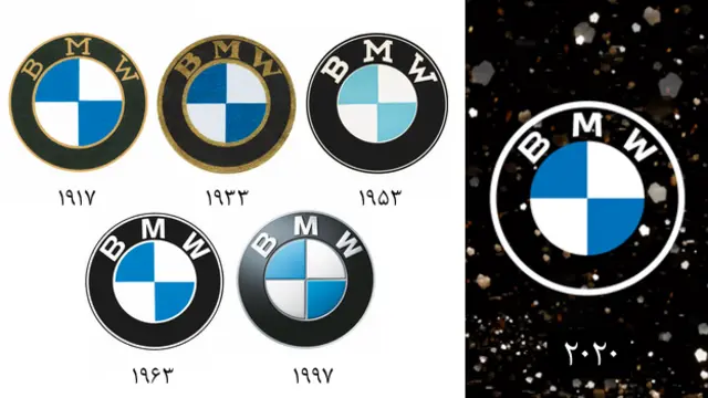 این ششمین باری است که ب‌ام‌و نشان خود را تغییر می‌دهد