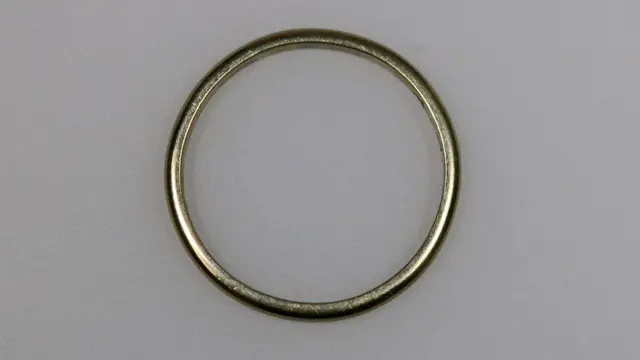 Помолвочное кольцо Марселя Леччиа в экспозиции мемориала Бухенвальда