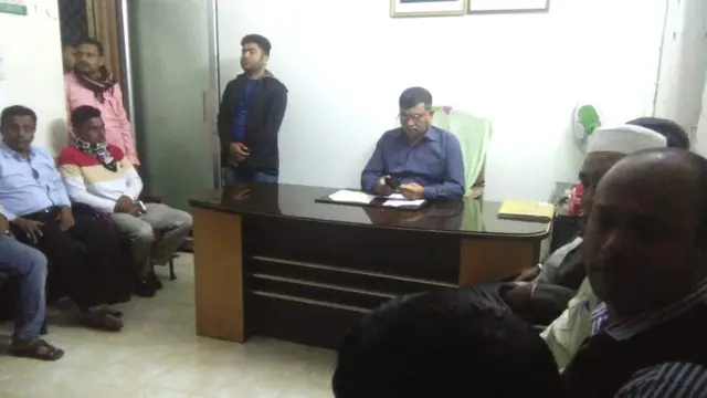 জারিফ অপহরণের খবরে স্থানীয় থানায় উদ্বিগ্ন মানুষ।