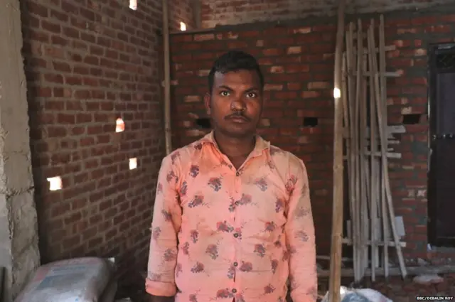 दीपक चौधरी भोलानाथ, दिहाड़ी मज़दूर