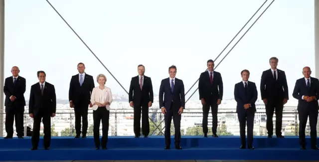 Líderes de nueve países mediterráneos se reunieron la Cumbre EUMed9