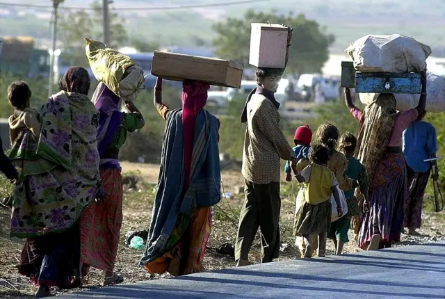 વિસ્થાપિત થયેલા લોકો