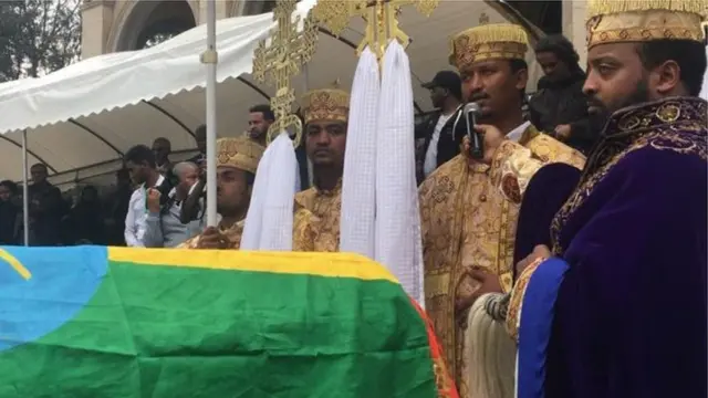 ስነስርዓት ቀብሪ ስመኘው በቀለ