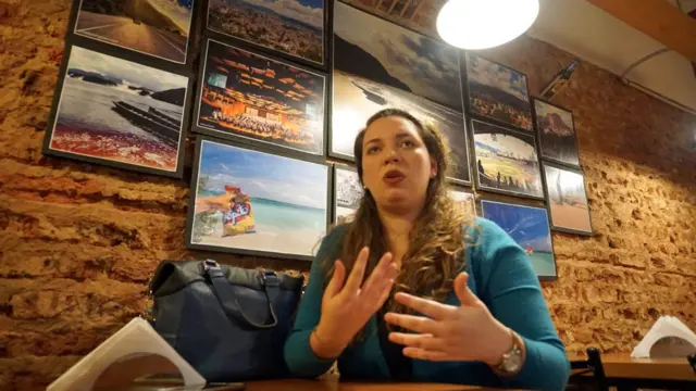 Ana Pisani es la cofundadora de Locos por las arepas. Emigró y, como casi todo venezolano lo primero que buscó cuando llegó hace 6 años a Buenos Aires fue una arepera.