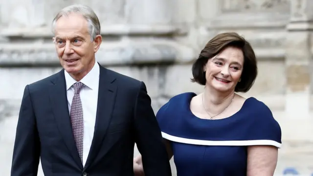 Tony Blair ebet365imulher mulher Cheriebet365i2020