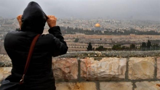 يطالب الفلسطينيون بأن تكون القدس الشرقية عاصمة لدولتهم المستقبلية