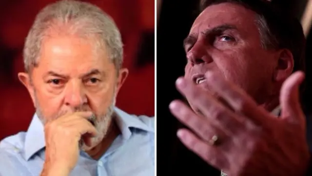 Lula e Bolsonaro