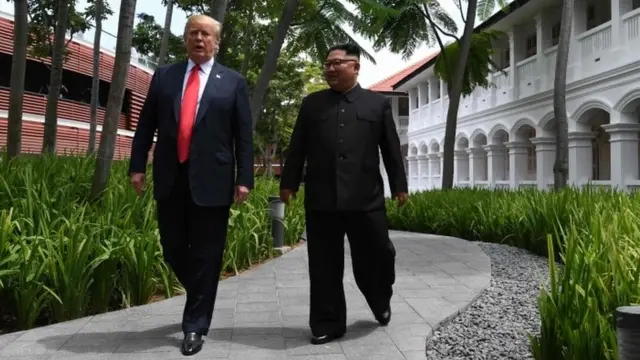 ڈونلڈ ٹرمپ، کم جونگ ان