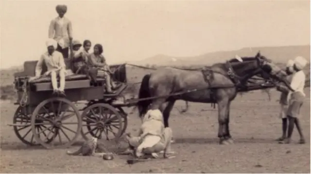 వేటకు వాడే గుర్రపు బళ్లు