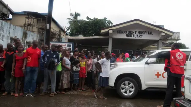 Sierra Leone flood hospital