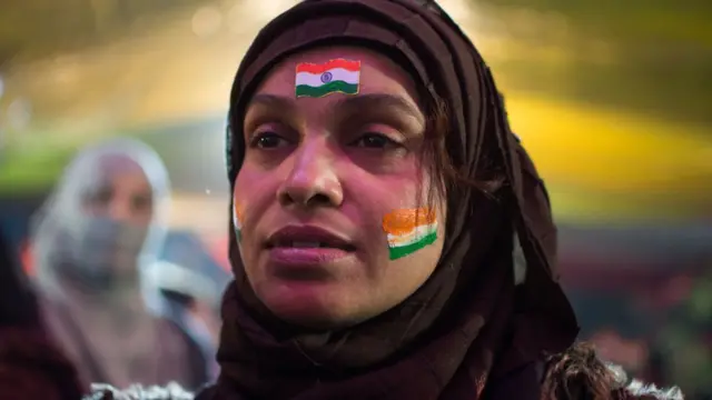 শাহীন বাগের এক প্রতিবাদী নারী