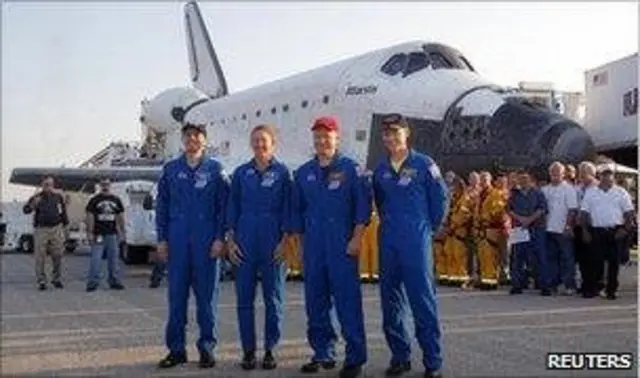 'අවසන් සිව්දෙනා' ලෙස නම් ලද ඇට්ලාන්ටිස් කාර්ය මණ්ඩලය