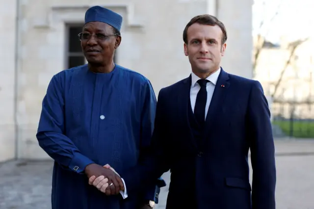 كان ديبي حليفا لفرنسا منذ فترة.