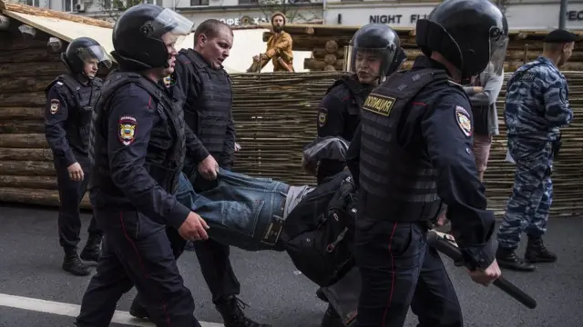 Задержания проходили на территории фестиваля исторических реконструкций