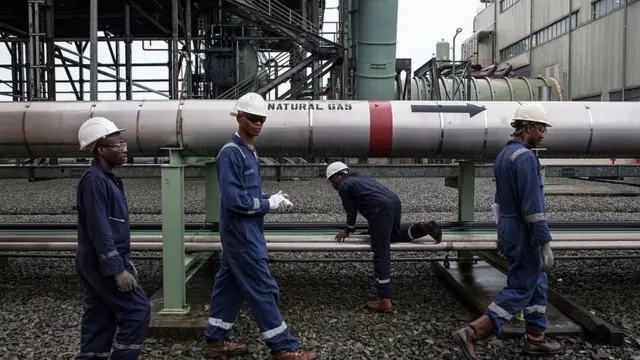 ኣብ 2010 ምስ መንግስቲ ናይጀርያ ክህነጽ ዝተጀመረ ትካል ተፈጥሮኣዊ ጋዝ ዝነጥፉ ሰራሕተኛታት