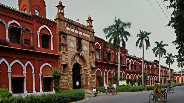 Aligarh Muslim University. (Photo by: Amit Pasricha/ INDIAPICTURE/Universal Images Group via Getty Images)
