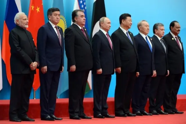 ШКУга мүчө-мамлекеттердин башчылары