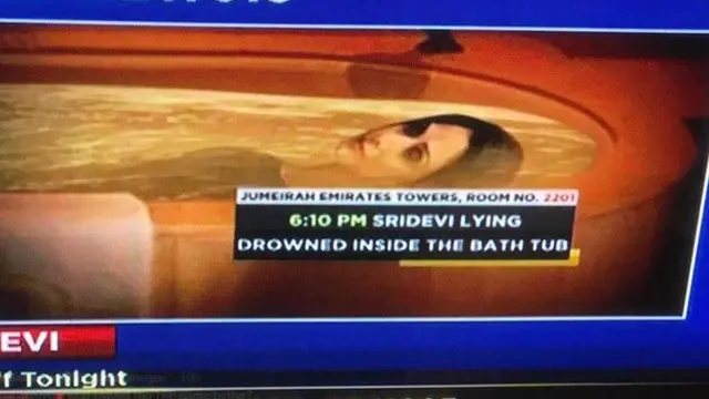 శ్రీదేవి మృతిపై మీడియా సర్కస్