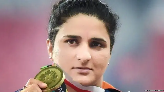 ਅਥਲੀਟ ਸੀਮਾ ਅੰਤਿਲ ਪੂਨੀਆ