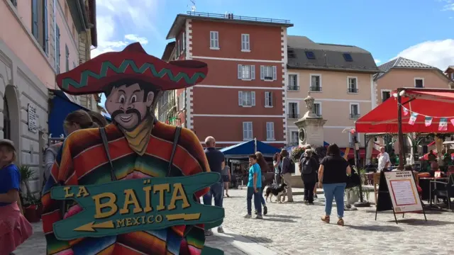 Plaza Manuel en Barcelonnette