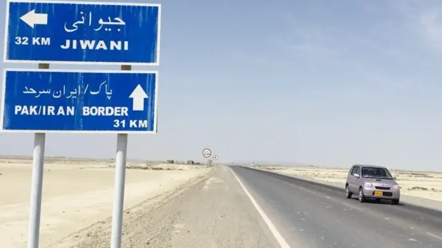 خرابه‌های "در سوخته" در نزدیکی مرز پاکستان و ایران قرار دارد