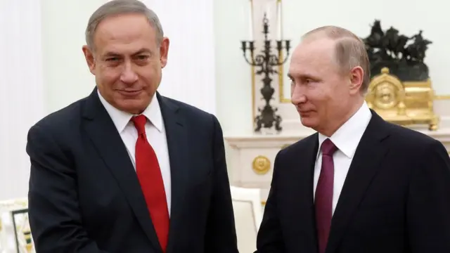 پوتین و نتانیاهو