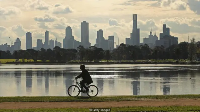 Bicicleta no parque