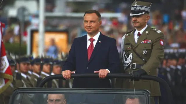 পোলিশ প্রেসিডেন্ট আন্দ্রে ডুডা।