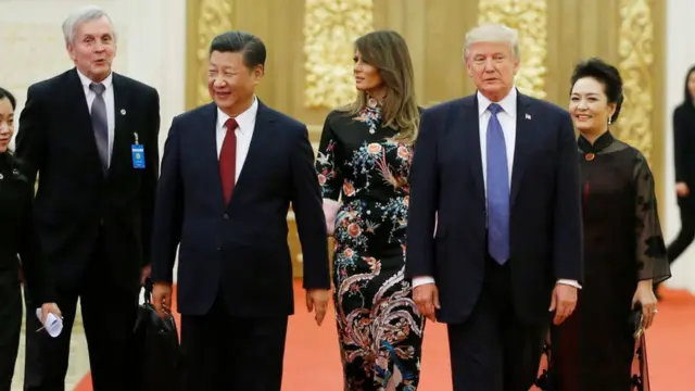 ทายโนัลด์ ทรัมป์ และนาย สี จิ้นผิง