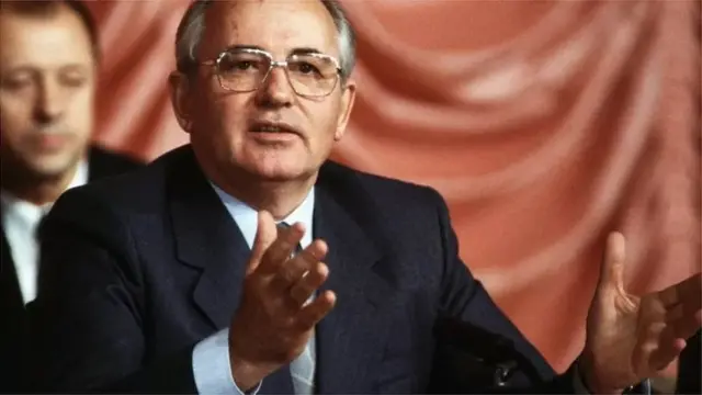 Mikhail Gorbachev.