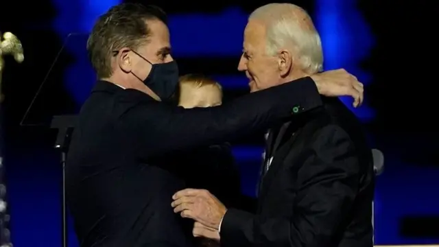 जो बाइनड और हंटर बाइडन