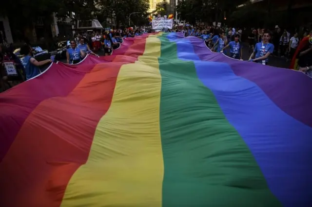 Atina'daki onur yürüyüşünden