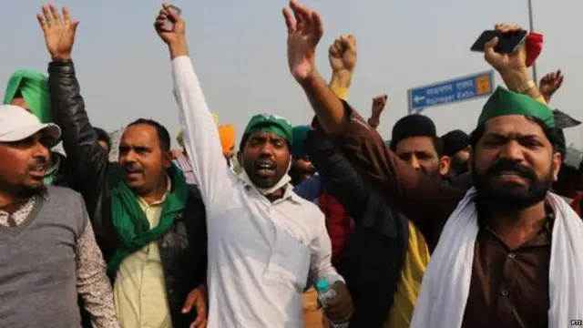 आंदोलक शेतकरी