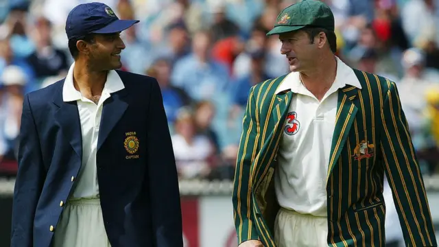 सौरव गांगुली और स्टीव वॉ