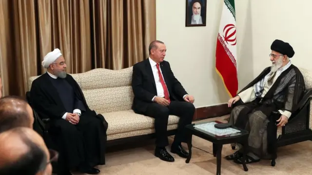 خامنه ای، اردوغان، روحانی