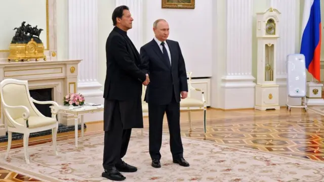 Імран Хан та Путін