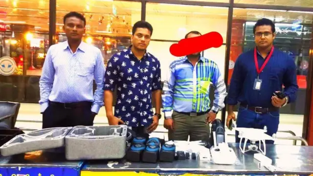 বাংলাদেশে জব্দ হওয়া ড্রোন