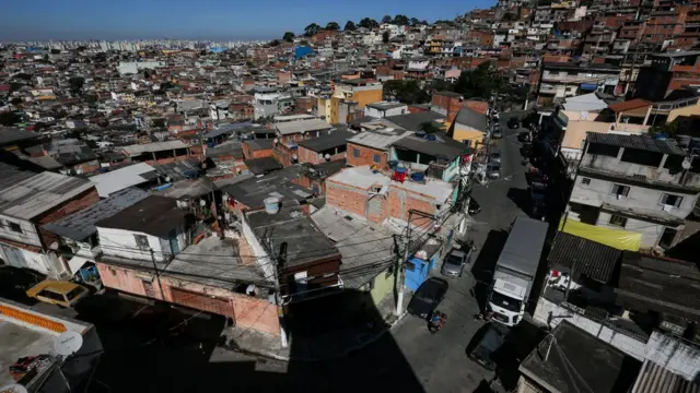 Vista aérea da Vila Brasilândia