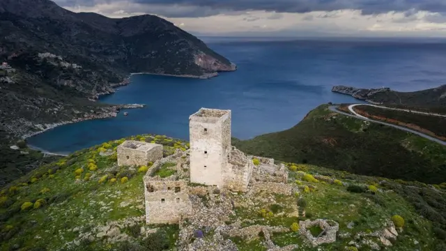 Paisagem da região da Tsakonia