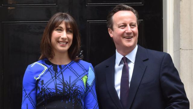 Samantha Cameron launches Cefinn fashion range BBC News