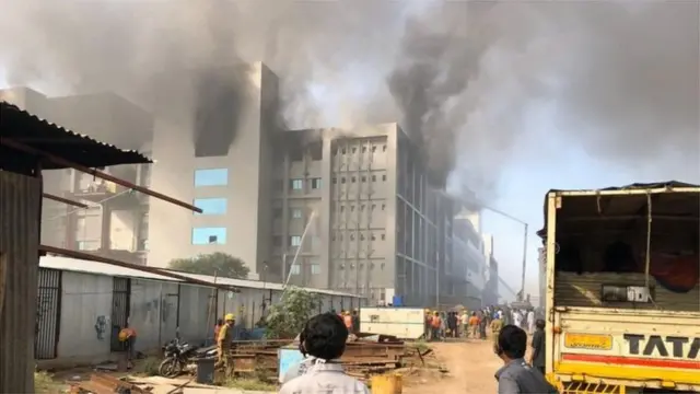 సీరమ్ ఇనిస్టిట్యూట్లో అగ్నిప్రమాదం