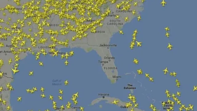 espacio aéreo de Estados Unidos