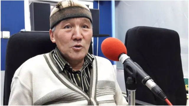 Барскоон айылынын тургуну Кадырбек Үсөнбаев