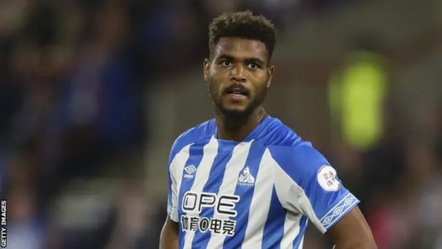 Huddersfield and Benin striker Steve Mounie