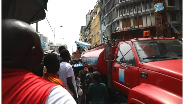 Ibudo itaja to jona ni ọja Balogun