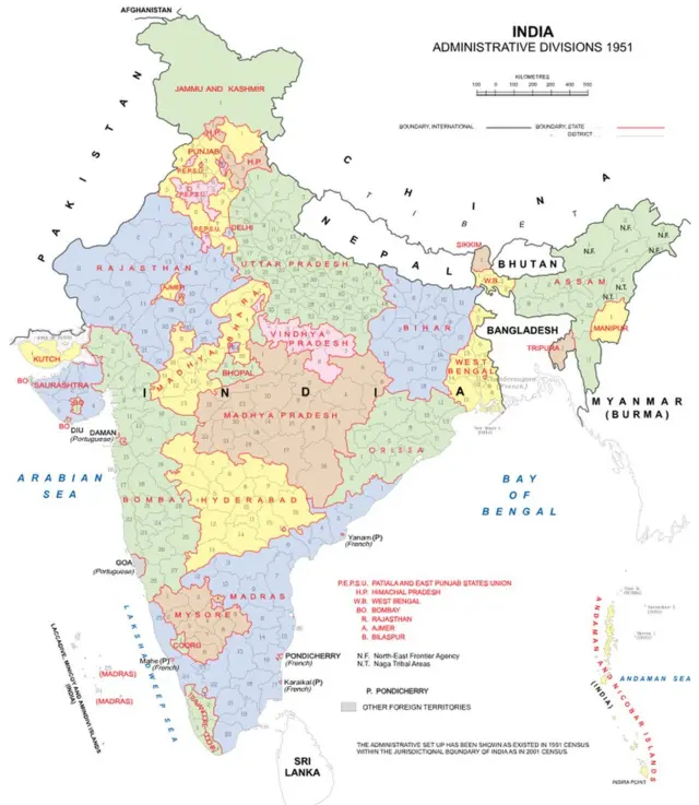 భారతదేశ చిత్రపటం