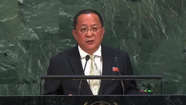 Министр иностранных дел КНДР Ли Ён Хо