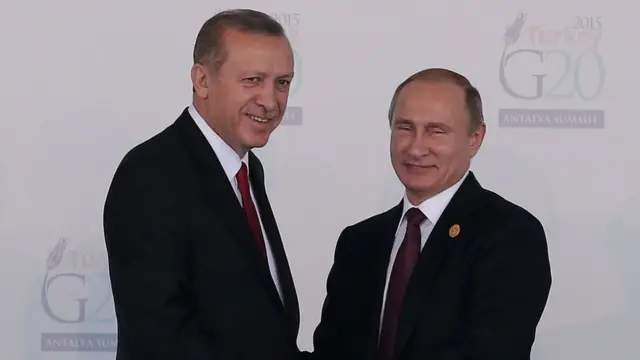 Эрдоган и Путин
