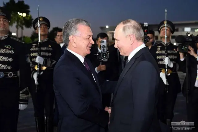 Путин ва Мирзиёев